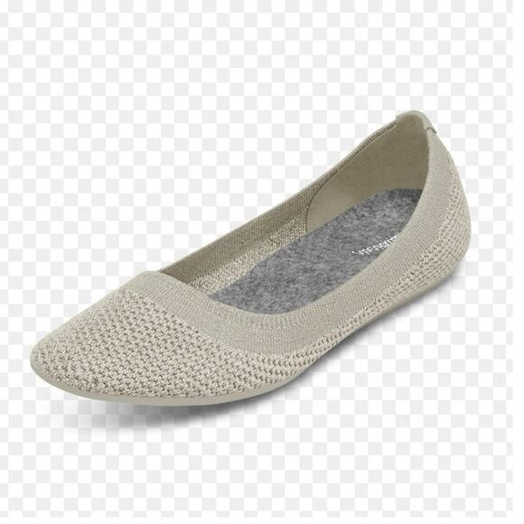 Allbirds Women's Light Grey Tree Breezer Slip on Flat Shoe - 9.5 - Picture 1 of 10
